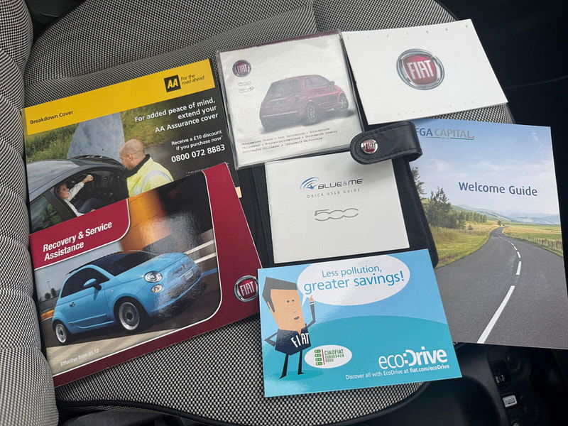 Fiat 500 1.2 Lounge Euro 4 3dr 3dr Manual 2026