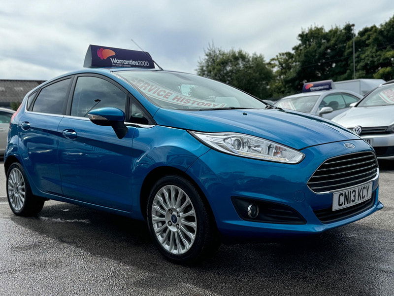 Ford Fiesta 1.0T EcoBoost Titanium Euro 5 (s/s) 5dr 5dr Manual 2024