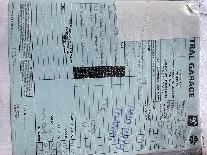 Land Rover Range Rover VOG EFI 89 5dr Automatic 2026