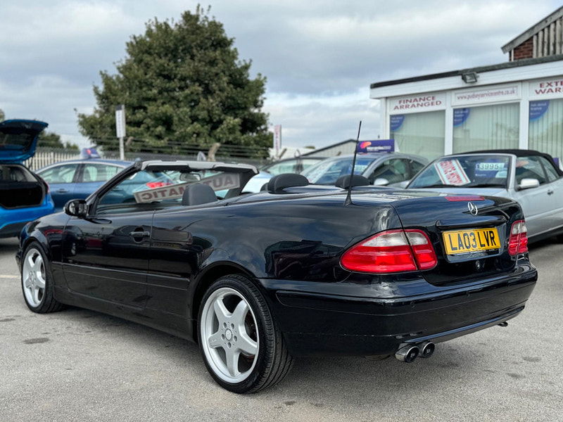 Mercedes-Benz CLK 2.3 CLK230 Kompressor Avantgarde Cabriolet 2dr 2dr Automatic 2024