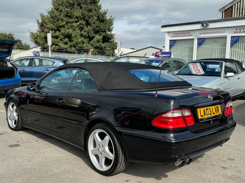 Mercedes-Benz CLK 2.3 CLK230 Kompressor Avantgarde Cabriolet 2dr 2dr Automatic 2024