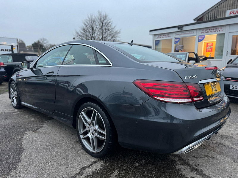 Mercedes-Benz E Class 2.1 E220d BlueTEC AMG Line G-Tronic+ Euro 6 (s/s) 2dr 2dr Automatic 2025