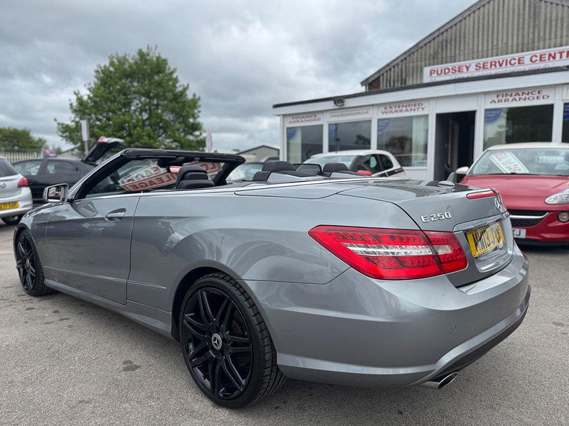 Mercedes-Benz E Class 2.1 E250 CDI BlueEfficiency Sport Cabriolet G-Tronic+ Euro 5 (s/s) 2dr 2dr Automatic 2025