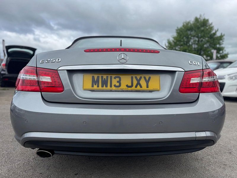 Mercedes-Benz E Class 2.1 E250 CDI BlueEfficiency Sport Cabriolet G-Tronic+ Euro 5 (s/s) 2dr 2dr Automatic 2025