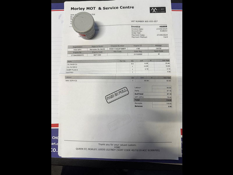 Mercedes-Benz SLK 1.8 SLK200 Kompressor Convertible 2dr Petrol Automatic (211 g/km, 163 bhp) 2dr Automatic 2026