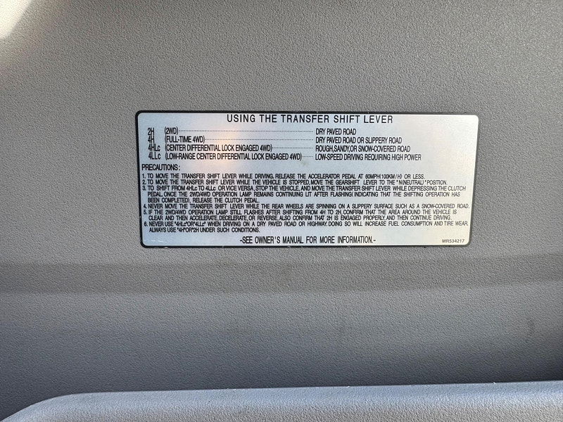 Mitsubishi L200 2.5 DI-D Barbarian 4WD Euro 4 4dr (LB) 4dr Manual 2025