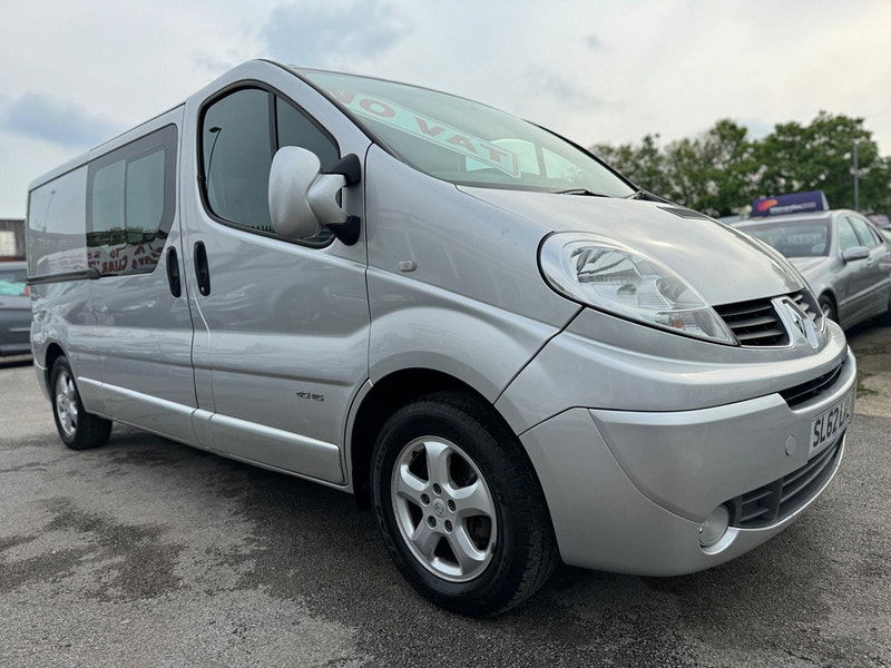 Renault Trafic 2.0 dCi LL29 Sport Crew Van L3 H1 4dr (Phase 3, 6 Seats) 4dr Manual 2024