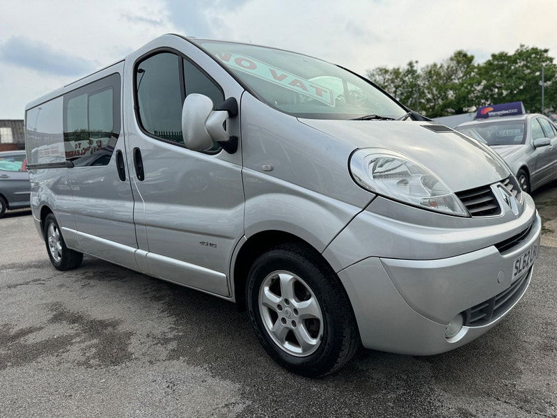 Renault Trafic 2.0 dCi LL29 Sport Crew Van L3 H1 4dr (Phase 3, 6 Seats) 4dr Manual 2024