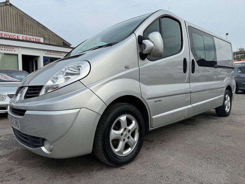 Renault Trafic 2.0 dCi LL29 Sport Crew Van L3 H1 4dr (Phase 3, 6 Seats) 4dr Manual 2024