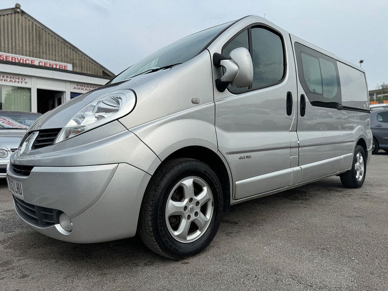 Renault Trafic 2.0 dCi LL29 Sport Crew Van L3 H1 4dr (Phase 3, 6 Seats) 4dr Manual 2024