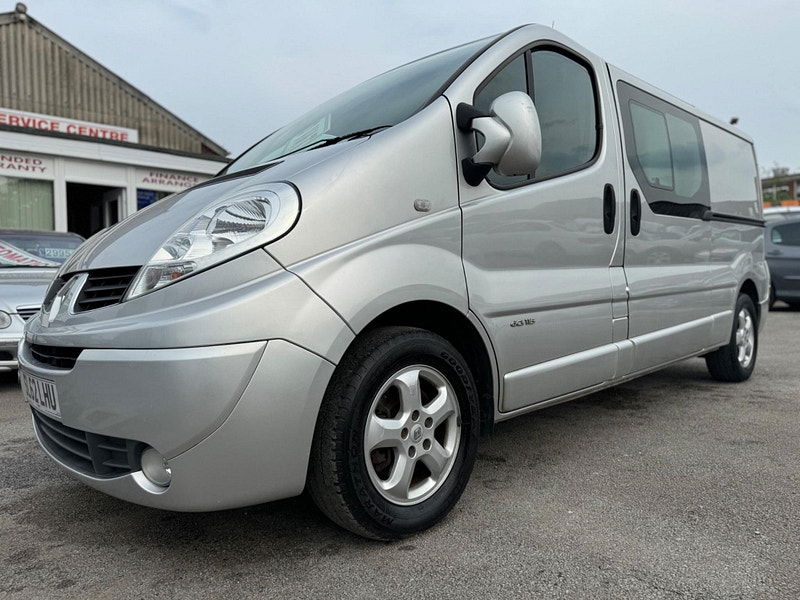 Renault Trafic 2.0 dCi LL29 Sport Crew Van L3 H1 4dr (Phase 3, 6 Seats) 4dr Manual 2024