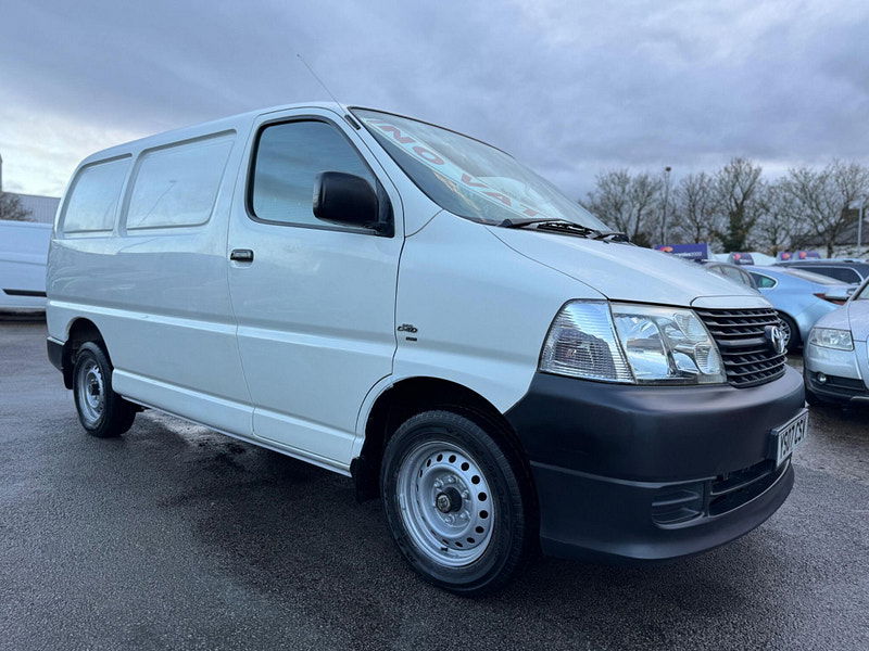 Toyota Hiace 2.5 280 D-4D RWD L1 H1 4dr 4dr Manual 2025
