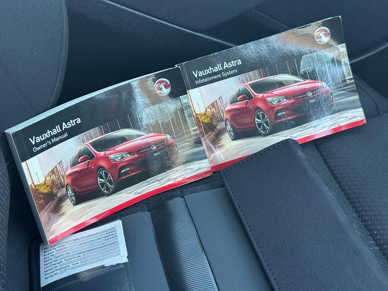 Vauxhall Astra 1.6 16v SRi Euro 5 5dr 5dr Manual 2026