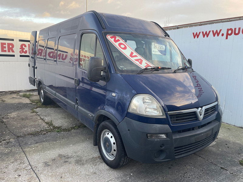 Vauxhall Movano 2.5 CDTI 16v 3500 High Roof Van 4dr 4dr Manual 2025