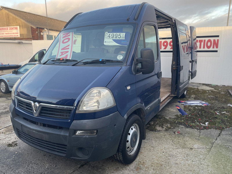 Vauxhall Movano 2.5 CDTI 16v 3500 High Roof Van 4dr 4dr Manual 2024