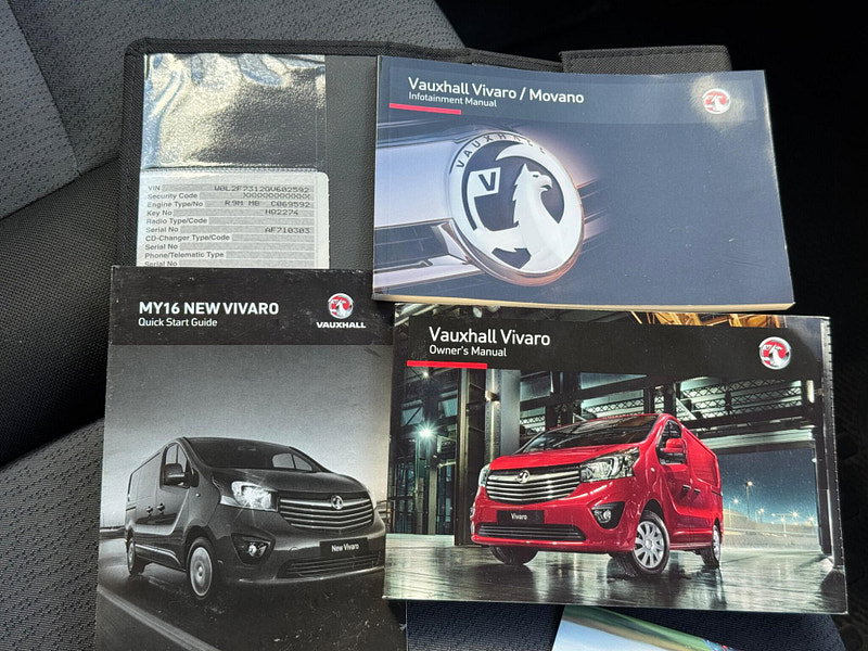Vauxhall Vivaro 1.6 CDTi 2900 BiTurbo ecoFLEX L1 H1 Euro 5 (s/s) 5dr 5dr Manual 2026