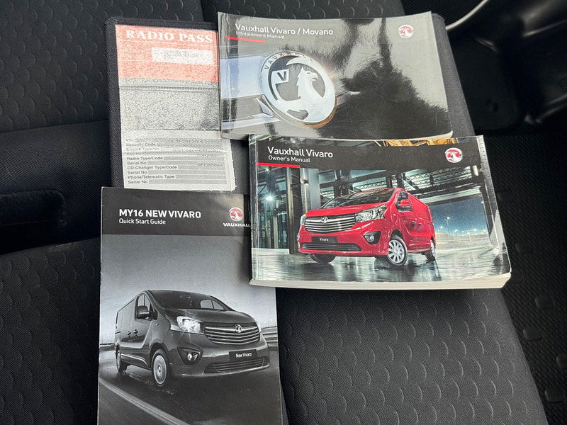 Vauxhall Vivaro 1.6 CDTi 2900 Sportive L1 H1 Euro 5 5dr 5dr Manual 2025