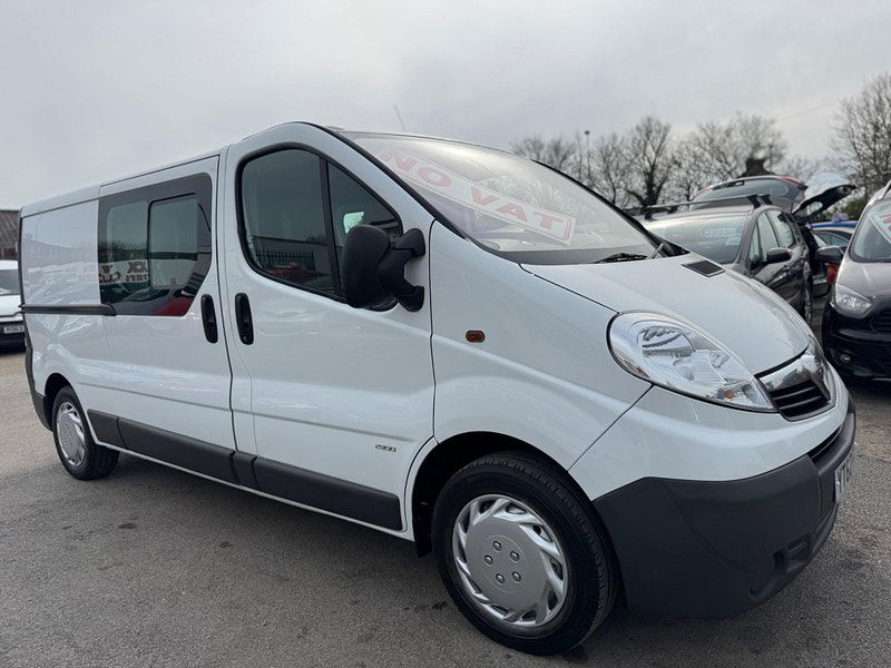 Vauxhall Vivaro 2.0 2900 CDTi Crew Van FWD L1 5dr 5dr Manual 2025