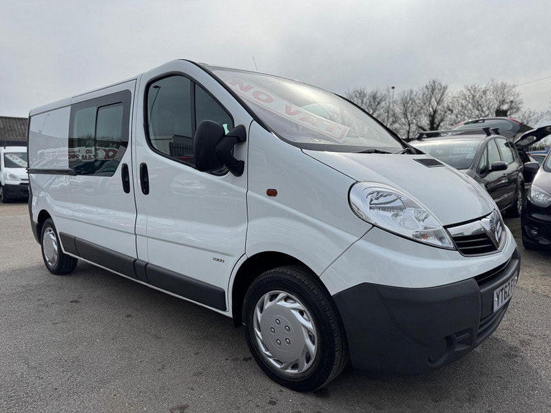 Vauxhall Vivaro 2.0 2900 CDTi Crew Van FWD L1 5dr 5dr Manual 2025