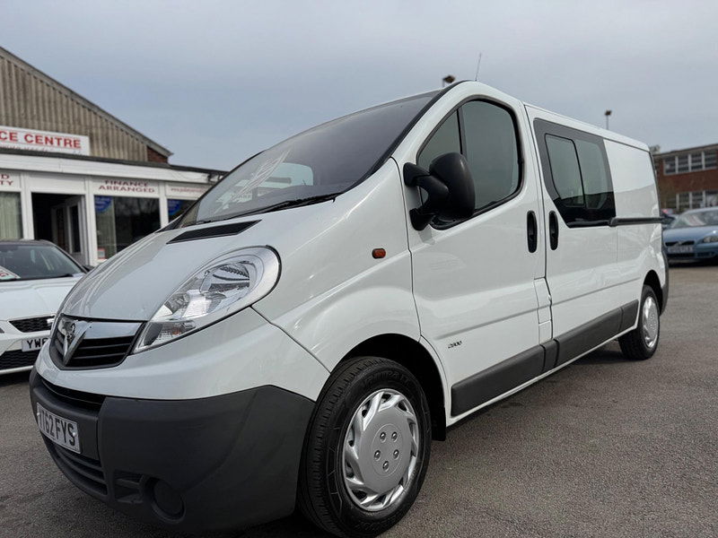 Vauxhall Vivaro 2.0 2900 CDTi Crew Van FWD L1 5dr 5dr Manual 2025