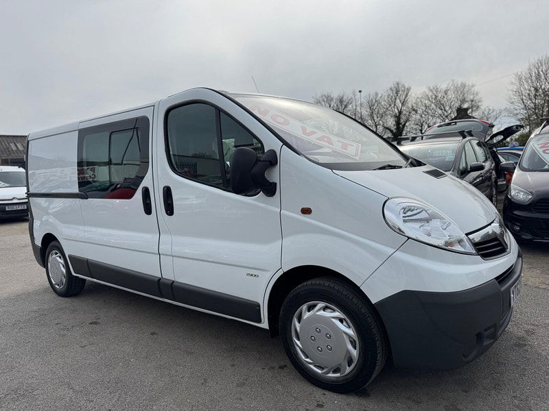 Vauxhall Vivaro 2.0 2900 CDTi Crew Van FWD L1 5dr 5dr Manual 2025