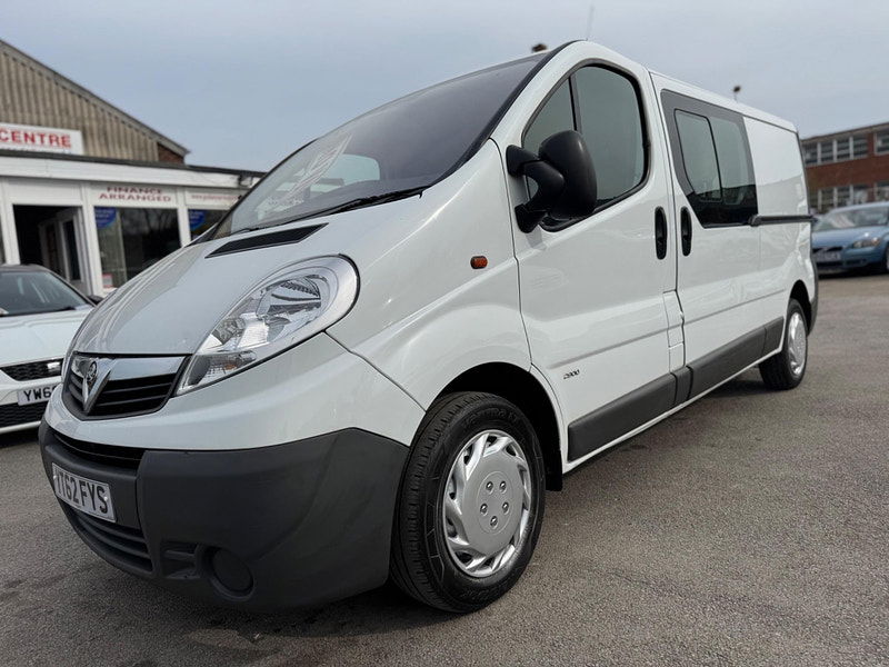 Vauxhall Vivaro 2.0 2900 CDTi Crew Van FWD L1 5dr 5dr Manual 2025