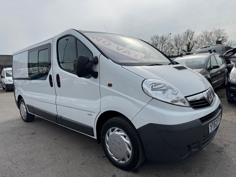 Vauxhall Vivaro 2.0 2900 CDTi Crew Van FWD L1 5dr 5dr Manual 2025