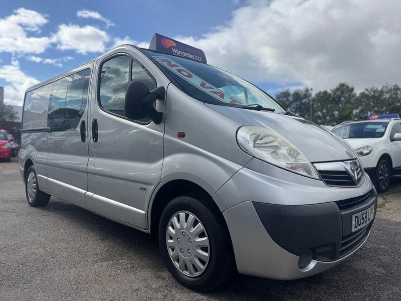 Vauxhall Vivaro 2.0 2900 CDTi Sportive Crew Van FWD L3 5dr 5dr Manual 2025