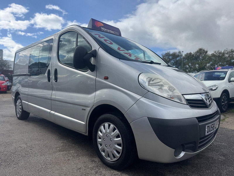 Vauxhall Vivaro 2.0 2900 CDTi Sportive Crew Van FWD L3 5dr 5dr Manual 2025