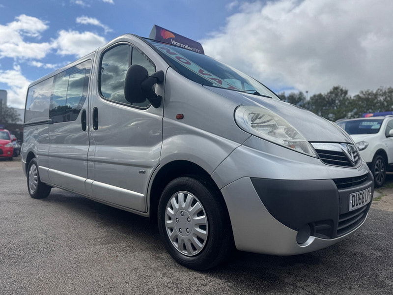 Vauxhall Vivaro 2.0 2900 CDTi Sportive Crew Van FWD L3 5dr 5dr Manual 2025