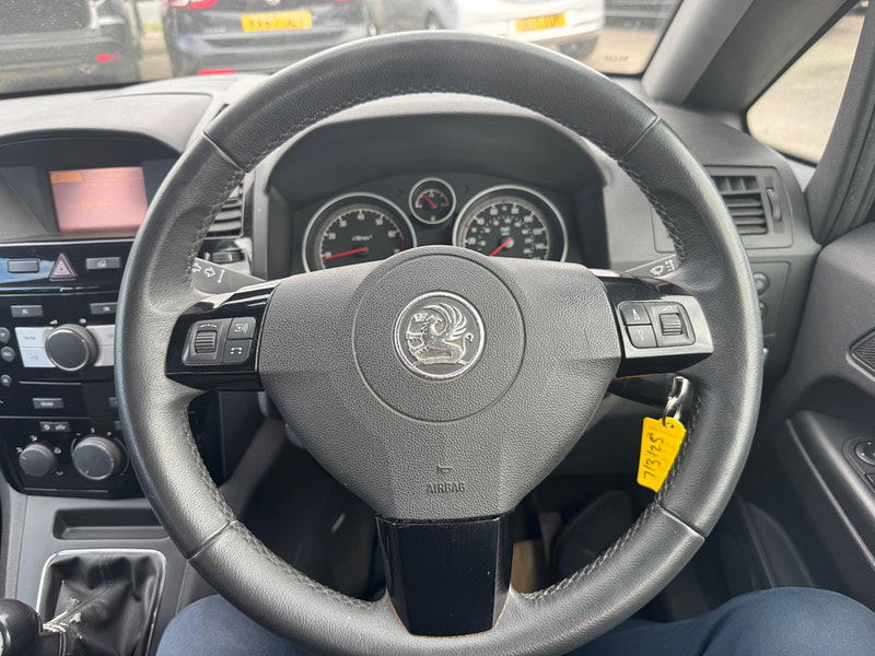 Vauxhall Zafira 1.6 16V Excite Euro 5 5dr 5dr Manual 2025