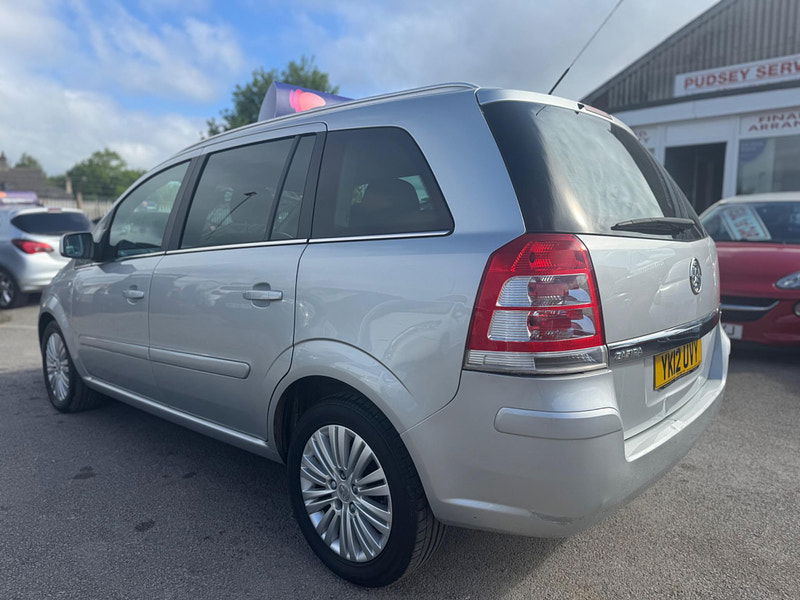 Vauxhall Zafira 1.6 16V Excite Euro 5 5dr 5dr Manual 2025