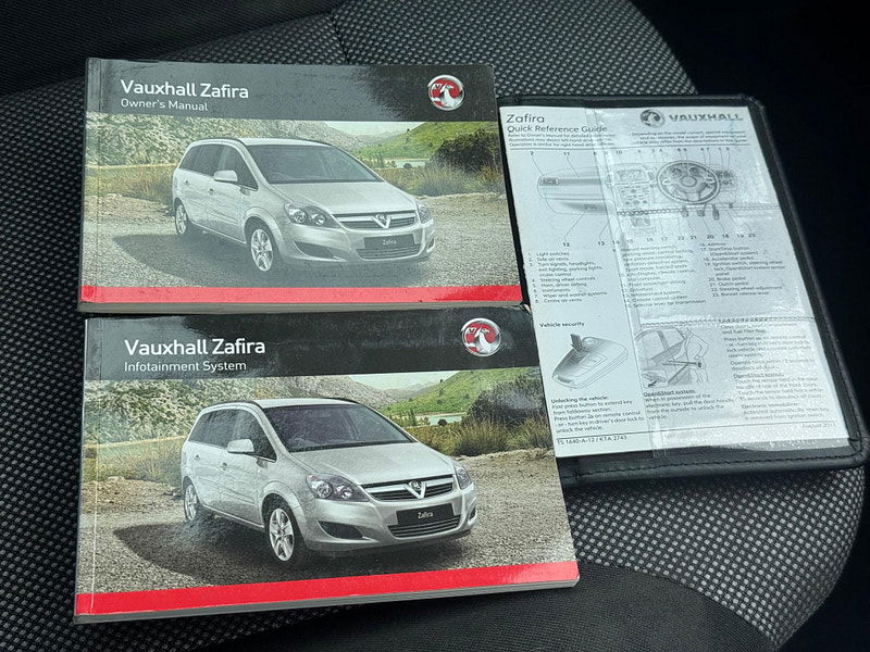 Vauxhall Zafira 1.6 16V Excite Euro 5 5dr 5dr Manual 2025