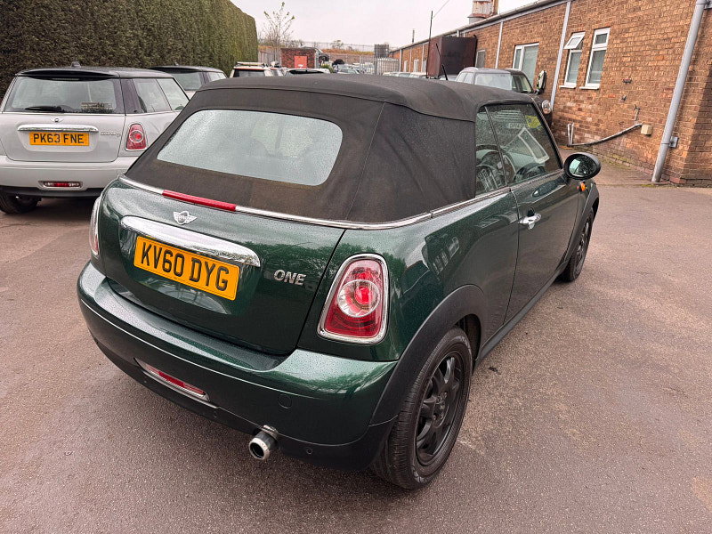 MINI Convertible 1.6 One Convertible 3dr Petrol Manual Euro 5 (98 ps) 3dr Automatic 2026