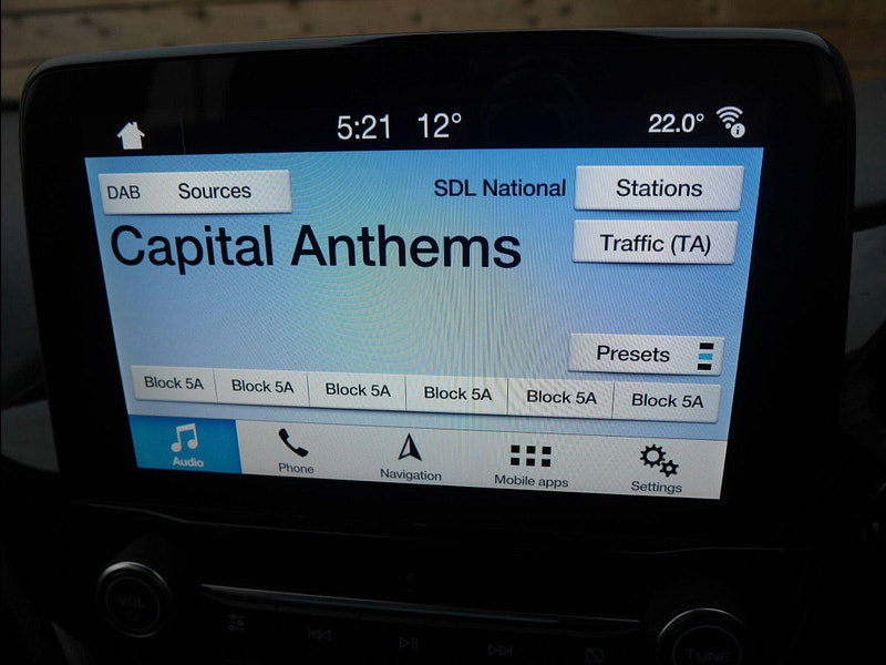 Ford Fiesta 1.0T EcoBoost Titanium Hatchback 5dr Petrol Manual Euro 6 (s/s) (125 ps) 5dr Manual 2026