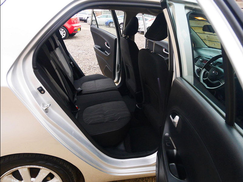 Kia Picanto 1.0 VR7 Hatchback 5dr Petrol Manual Euro 5 (68 bhp) 5dr Manual 2025