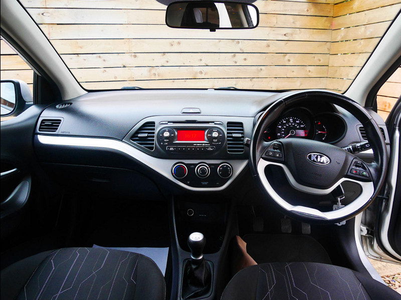 Kia Picanto 1.0 VR7 Hatchback 5dr Petrol Manual Euro 5 (68 bhp) 5dr Manual 2025