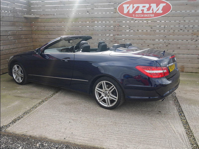 Mercedes-Benz E Class 2.1 E220 CDI BlueEfficiency Sport Cabriolet 2dr Diesel G-Tronic+ Euro 5 (s/s) (170 ps) 2dr Automatic 2026