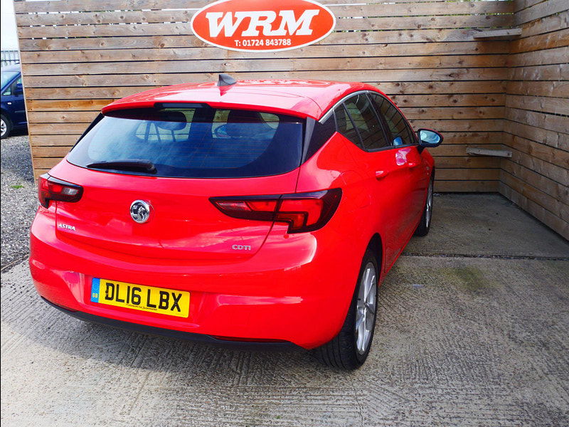 Vauxhall Astra 1.6 CDTi BlueInjection SRi Nav Hatchback 5dr Diesel Manual Euro 6 (s/s) (136 ps) 5dr Manual 2026