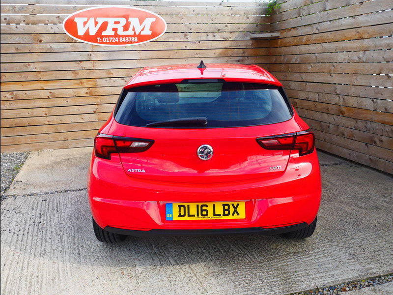 Vauxhall Astra 1.6 CDTi BlueInjection SRi Nav Hatchback 5dr Diesel Manual Euro 6 (s/s) (136 ps) 5dr Manual 2026