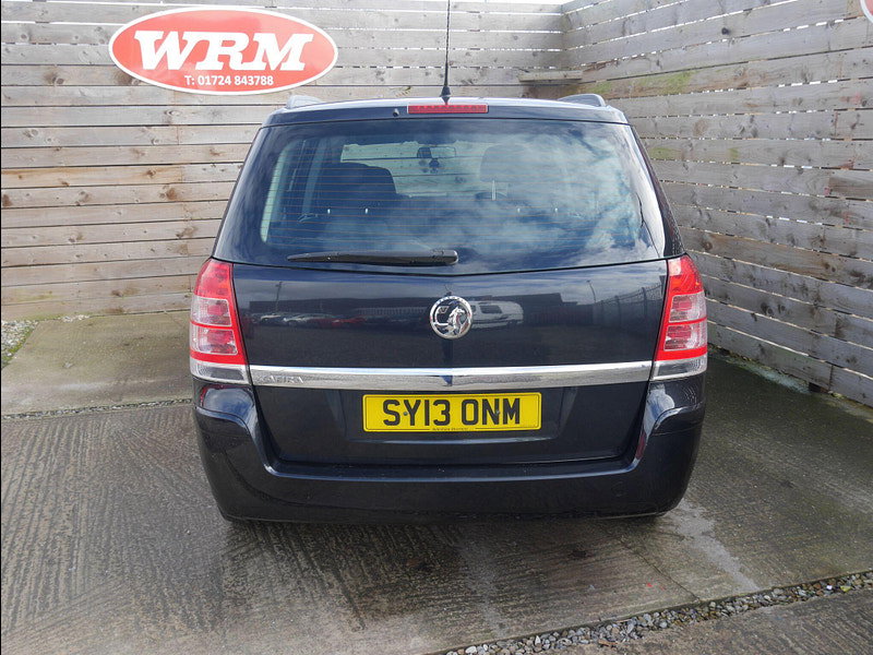 Vauxhall Zafira 1.6 16V Exclusiv MPV 5dr Petrol Manual Euro 5 (115 ps) 5dr Manual 2026