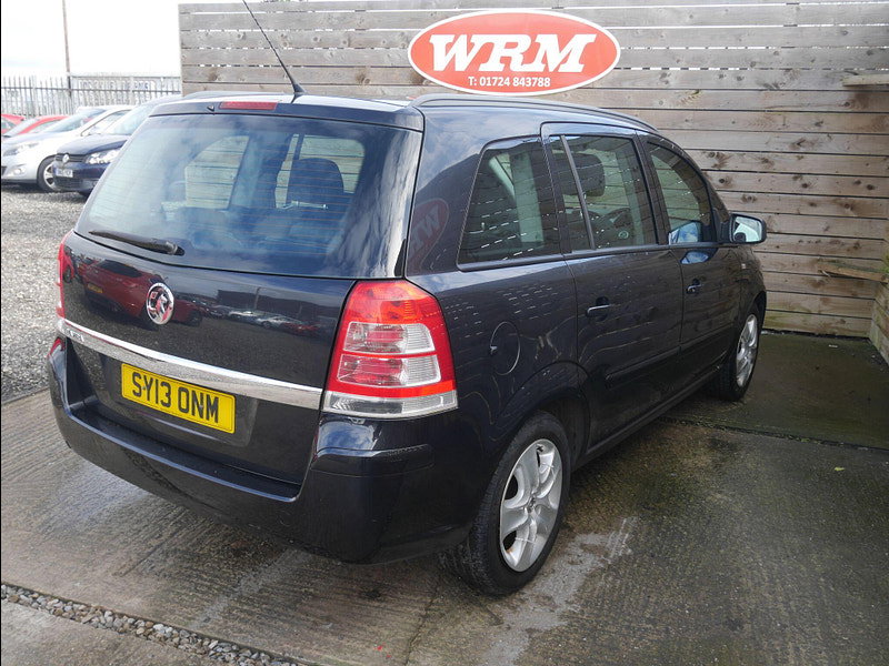 Vauxhall Zafira 1.6 16V Exclusiv MPV 5dr Petrol Manual Euro 5 (115 ps) 5dr Manual 2026