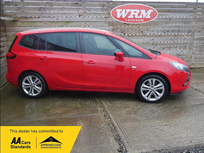 Vauxhall Zafira Tourer 1.4i Turbo SRi MPV 5dr Petrol Manual Euro 6 (140 ps) 5dr Manual 2026