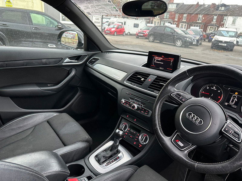 Audi Q3 2.0L S Line TDI Quattro Semi-Auto SUV 5dr Diesel Semi Automatic Euro 5 (174 bhp) 5dr Semi Automatic 2025