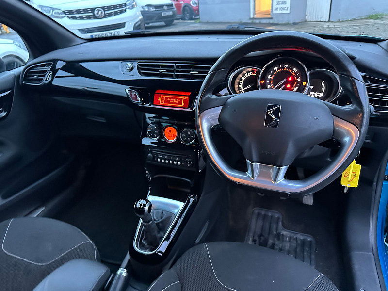 Citroen DS3 1.2L D Style+ PureTech S/S Hatchback 3dr Petrol Manual Euro 5 (109 bhp) 3dr Manual 2025