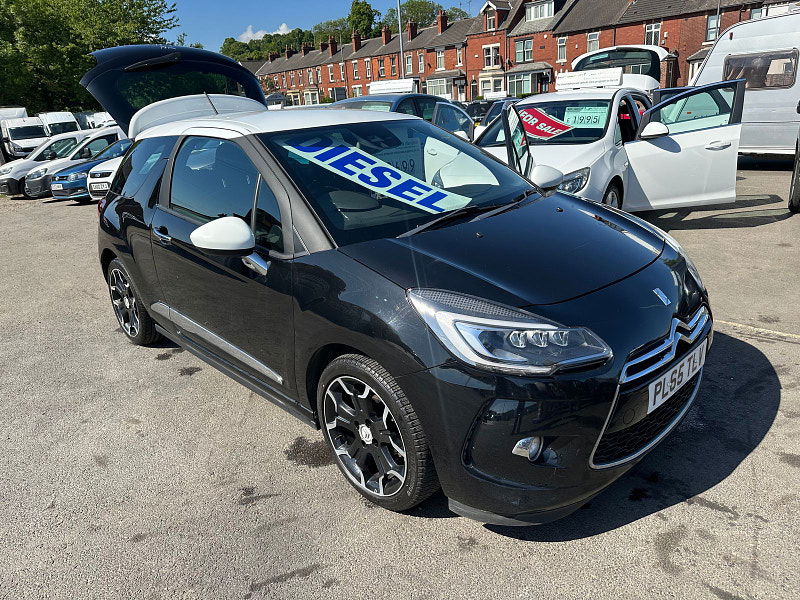Citroen DS3 1.6L Desire+ Blue HDi  Hatchback 3dr Diesel Manual Euro 6 (120 bhp) 3dr Manual 2025
