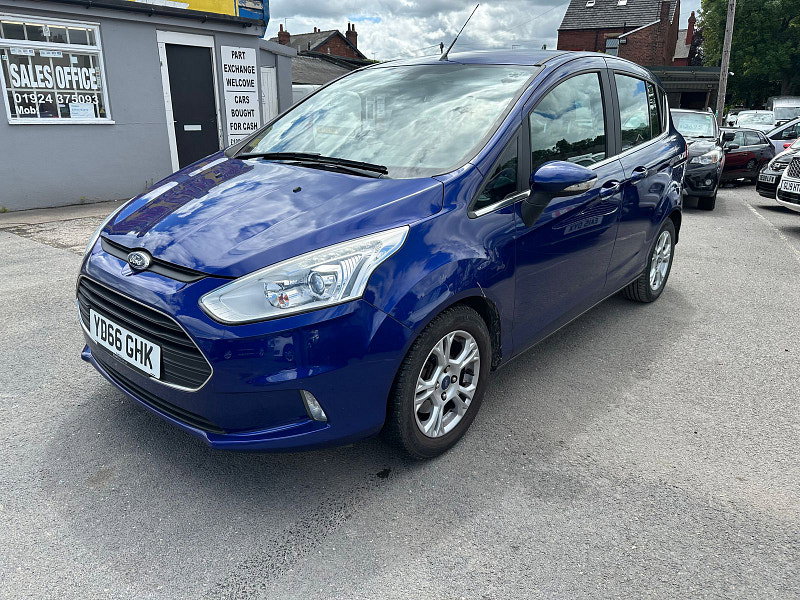 Ford B-Max 1.0T EcoBoost Zetec MPV 5dr Petrol Manual Euro 5 (100 ps) 5dr Manual 2026