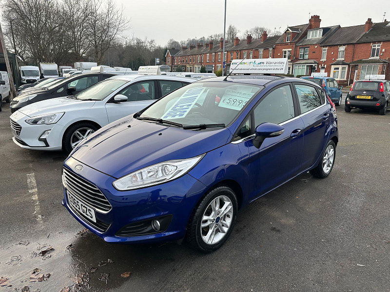 Ford Fiesta 1.25 Zetec Hatchback 5dr Petrol Manual Euro 6 (82 ps) 5dr Manual 2026
