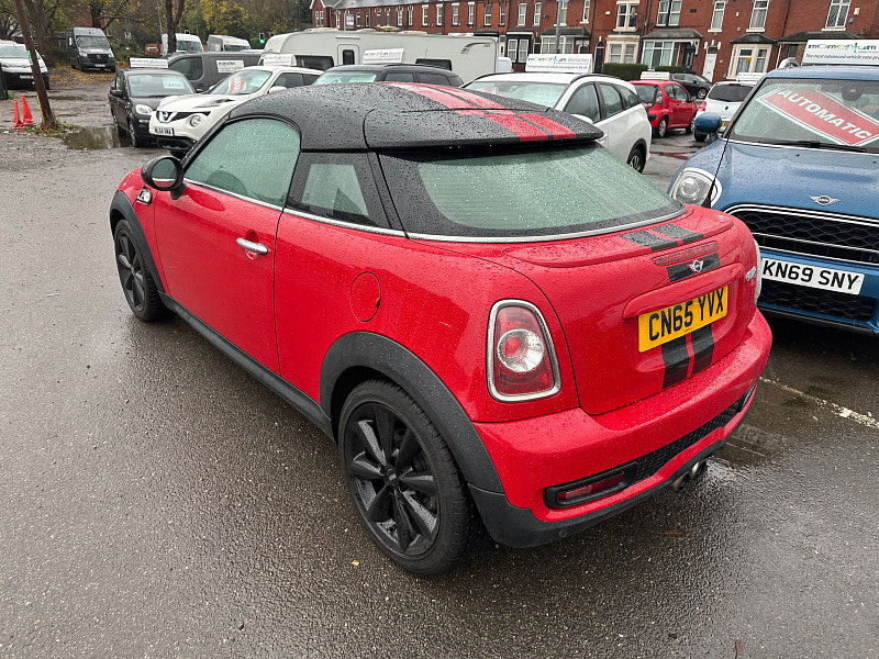 MINI Coupe 1.6L Cooper S Coupe 3dr Petrol Manual Euro 6 (181 bhp) 3dr Manual 2025