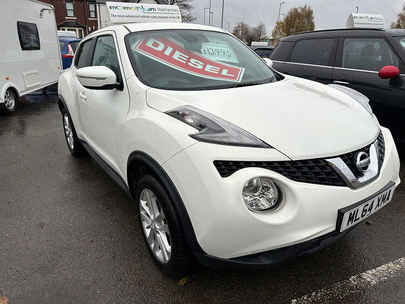 Nissan Juke 1.5L Acenta Premium dCi SUV 5dr Diesel Manual Euro 5 (110 bhp) 5dr Manual 2025